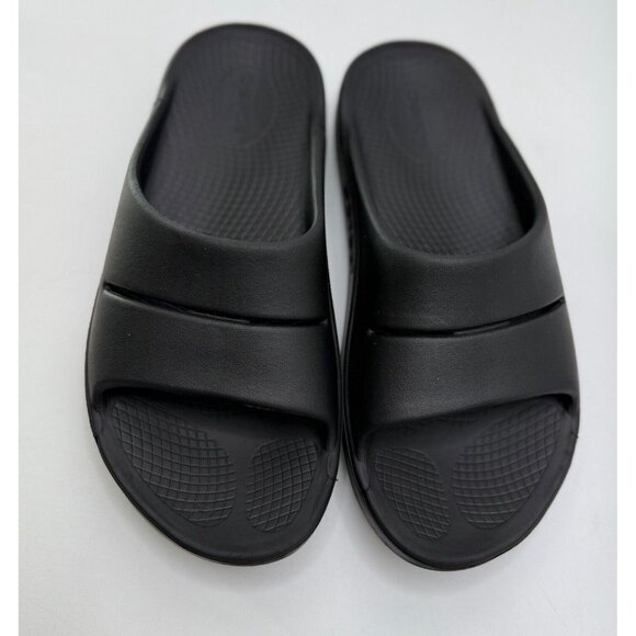 OOFOS Shoes - Oofos Ooahh Sport Slides Slip On Sandals Mens 5 Women’s 7 EU 38 Black
